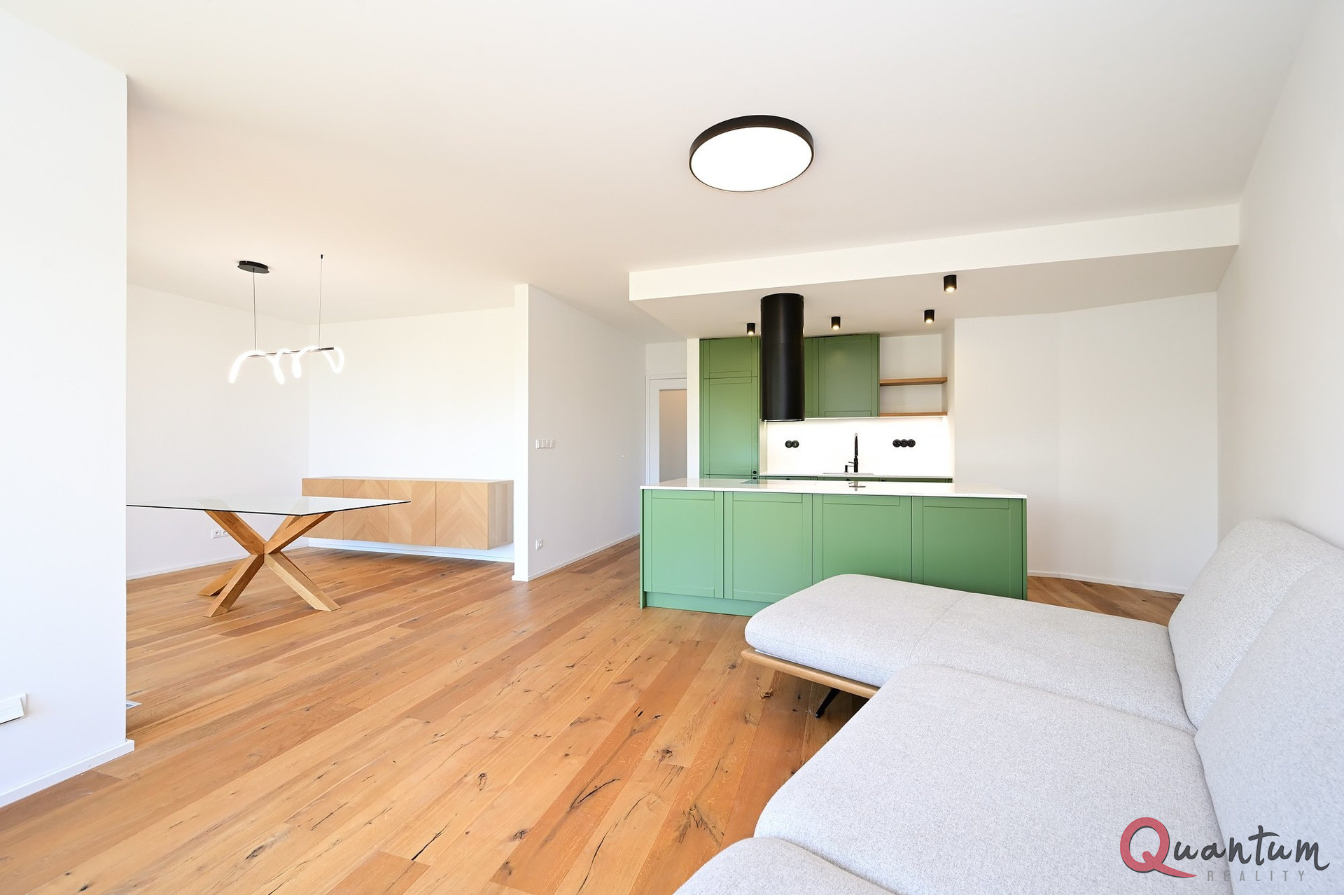 Pronájem bytu 3+kk, 88 m² se zahrádkou v projektu Barrandez Vous v Praze