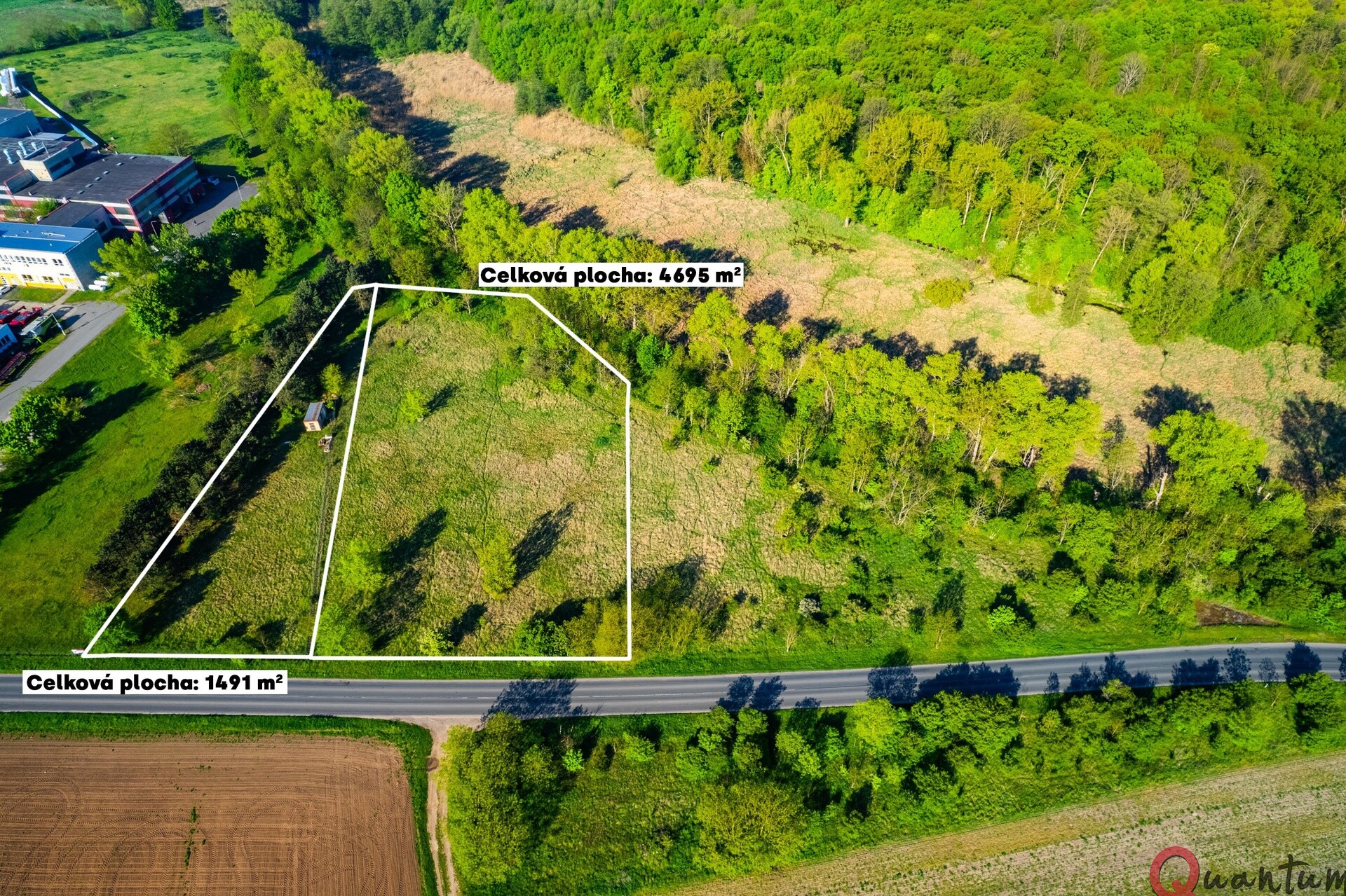 Prodej komerčních pozemků o velikosti 6 186 m2, Mělnická, Tišice
