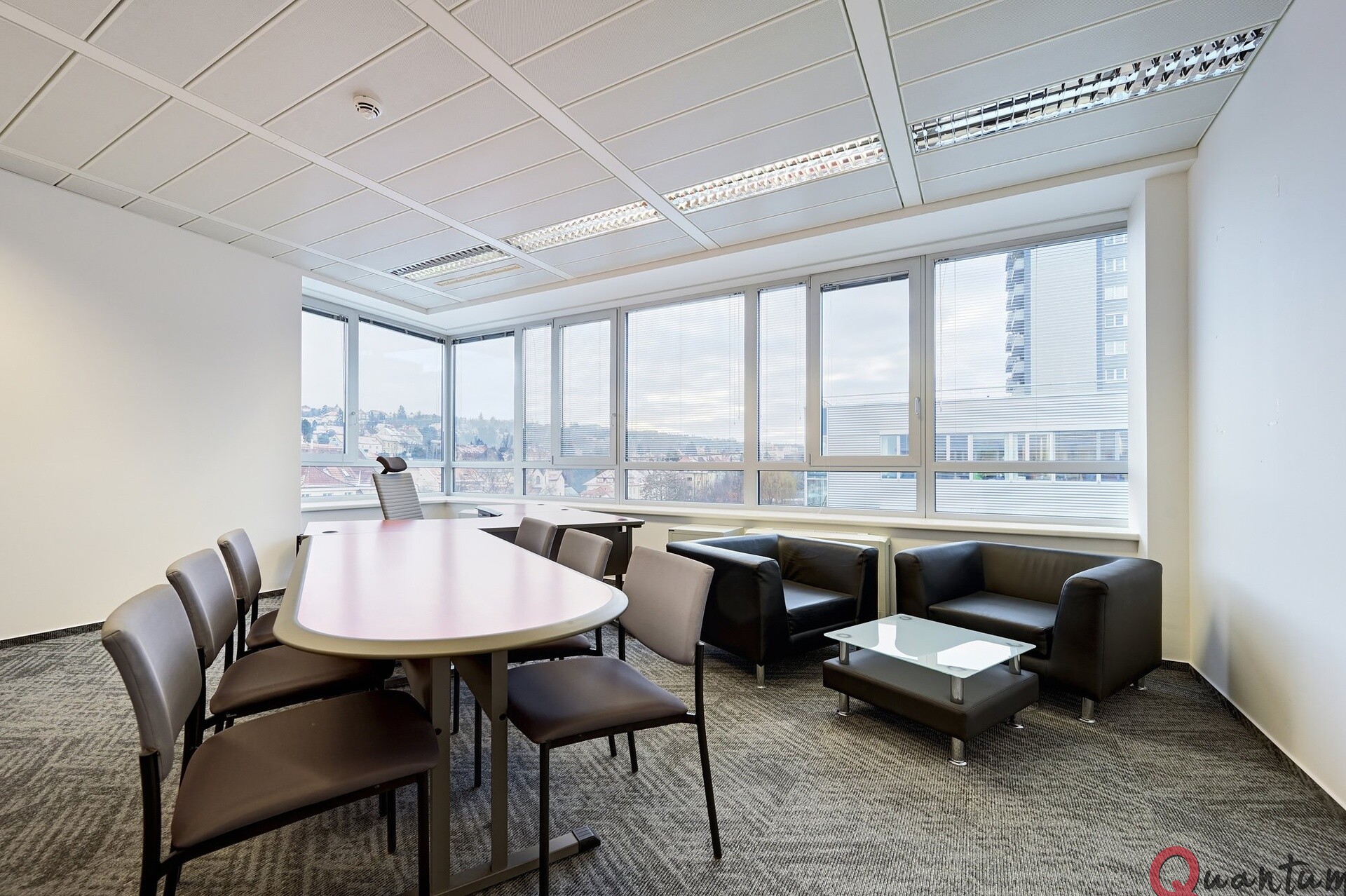 Moderní vybavené kanceláře k pronájmu – 503 m2, Hadovka Office Park, Praha 6, Evropská