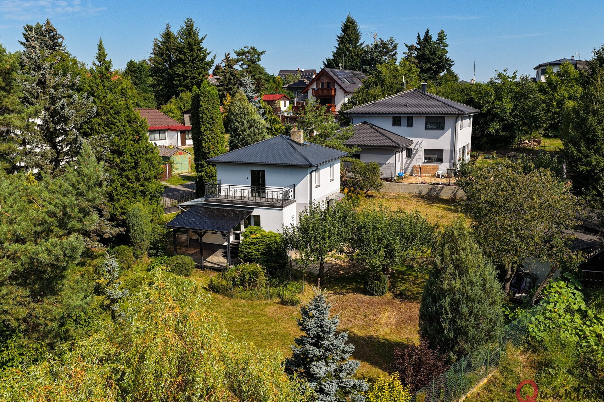 Prodej stavební pozemku s chatou k celoročnímu bydlení, 979 m², Říčany – Pacov