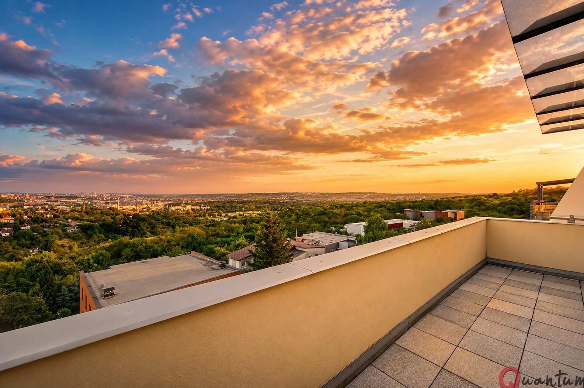 Pronájem bytu 2+kk s terasou, garážovým stáním a výhledem na Prahu – Praha 7/Troja, K Sadu